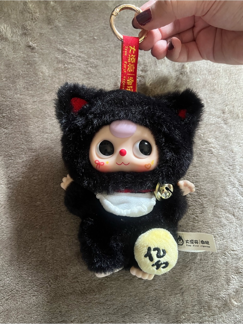 Baby Three Billionaire Cat Series - “Prosperity”